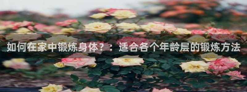 球速体育app：如何在家中锻炼身体？：适合各个年龄层的锻炼方法